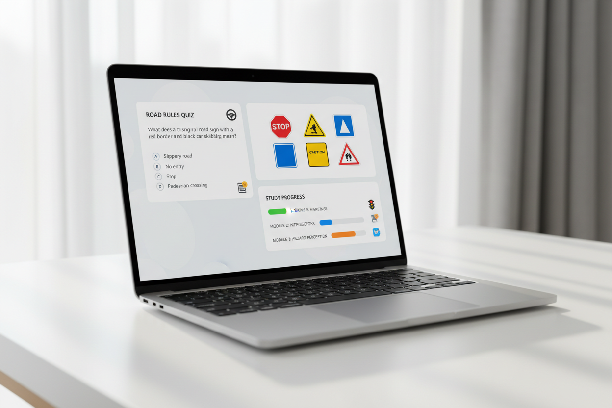 Komplett Teorikurs – B-körkort